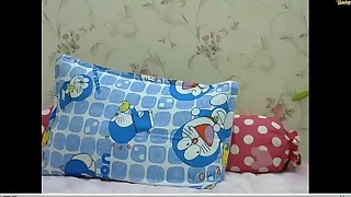 b&period; 96 plays with vagina&comma; shows ass and tits